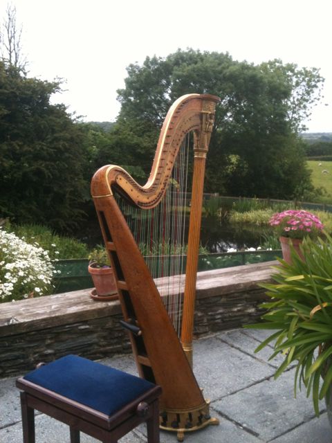 Katie McClaughry Wedding Harpist Cornwall